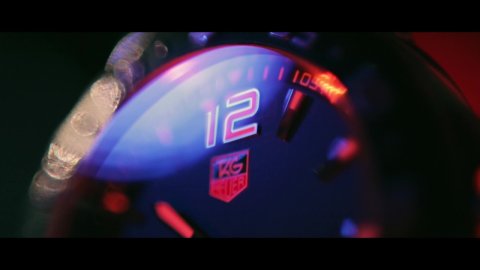Macro Tag Heuer Watch Concept